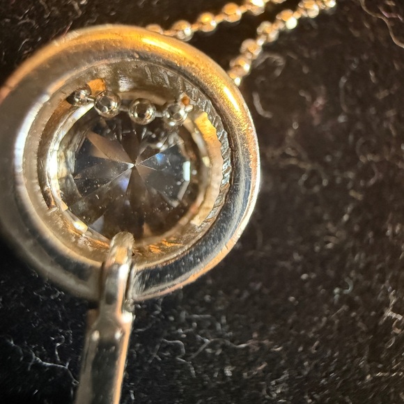 Silver Drop Station Necklace - Women Jewelry - Picture 8 of 15